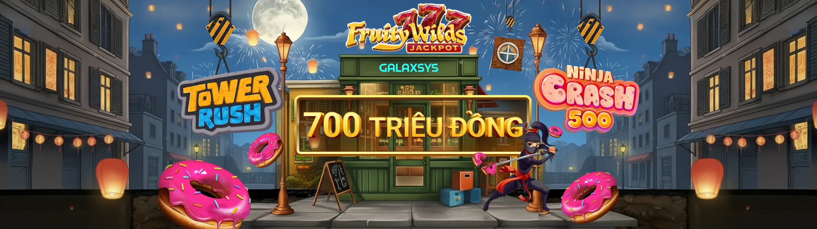 Hình ảnh chính Nổ Hũ Bet365vnd với những đồng tiền vàng và jackpot lớn